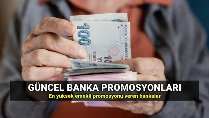 2025’te Emeklilere En Yüksek Promosyonu Sunan Bankalar Hangisi?