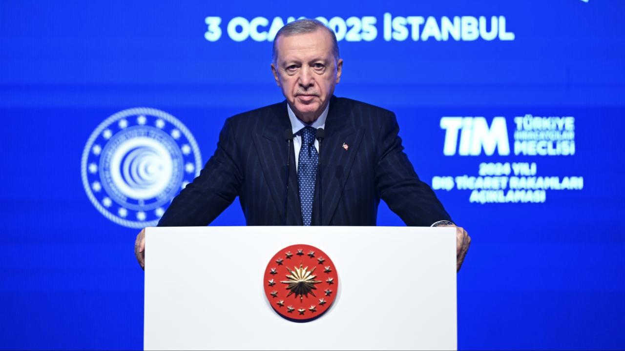 Cumhurbaşkanı Erdoğan: 2024 Yılında İhracat Rakamı 262 Milyar Doları Geçti