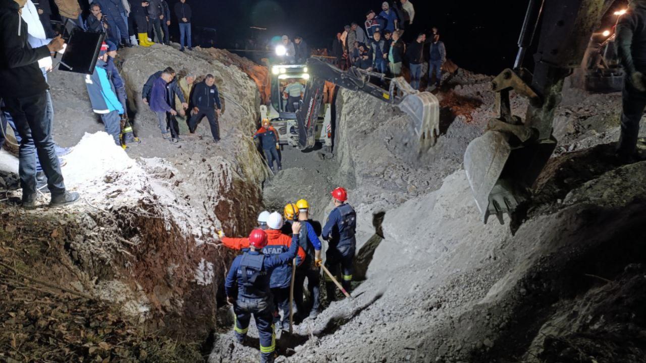 Amasya'da göçük faciası: 2 işçi yaşamını yitirdi