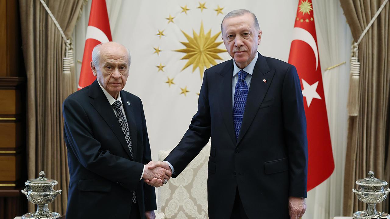 Cumhurbaşkanı Erdoğan ve MHP Lideri Bahçeli arasında önemli görüşme