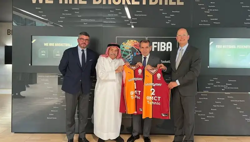 Galatasaray Basket Takımından FIBA'ya Tarihi Ziyaret ve İşbirliği Adımları