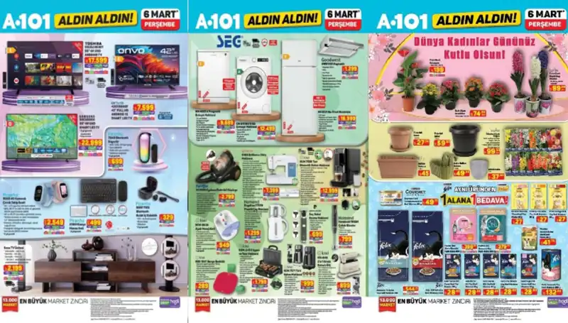 A101 6 Mart Aktüel Ürünleri: İhtiyacınız Olan Teknolojiler ve Aletler