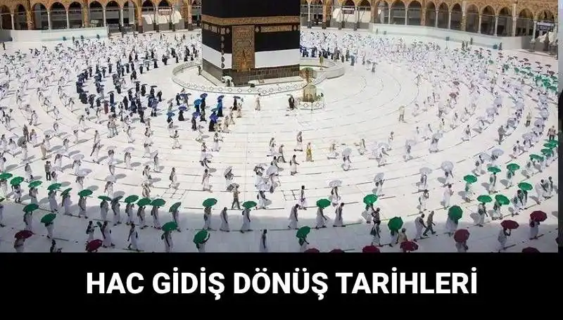 Hacca Gidiş Dönüş Tarihleri 2025: Merak Edilen Zaman Dilimi Açıklandı