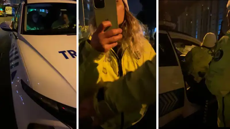 E-Devlet'te Cezayı Gören Vatandaş, Polislerle Tartıştı!