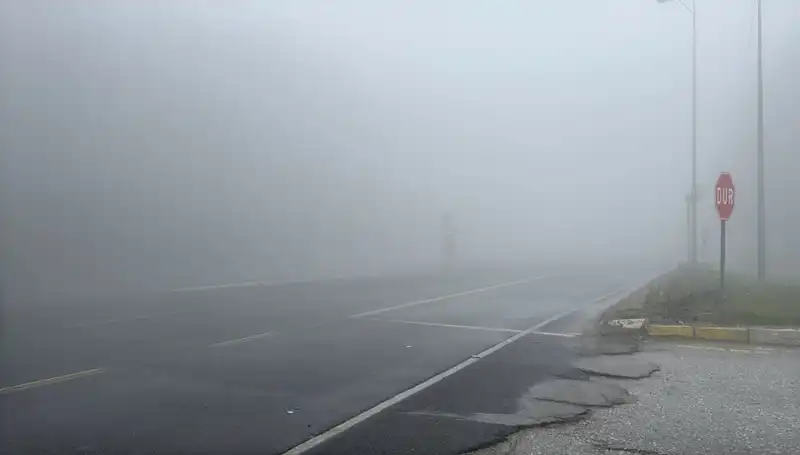 Bolu Dağı'nda Yoğun Sis: Seyahat Edenler Dikkat!