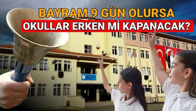 Okullarda Yaz Tatili: 2025'teki Kapanış Tarihleri ve Bayram Tatili Etkisi