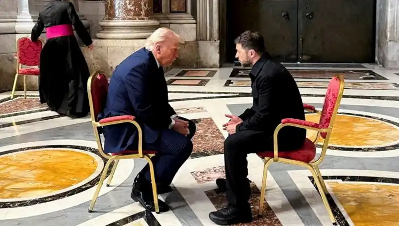 Zelenski'den Çarpıcı Trump Açıklaması: Vatikan Görüşmesi Tarihe Geçti!