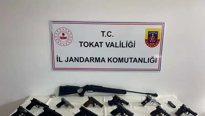 Tokat'ta Kaçak Silah Operasyonunda İki Şahıs Ele Geçirildi!