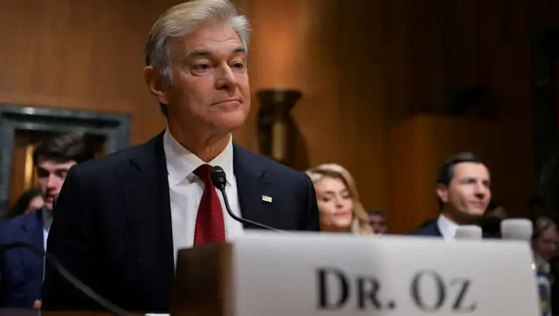 Mehmet Öz, Senato’da Trump Sarısı Saç Kesimiyle Gündem Oldu!