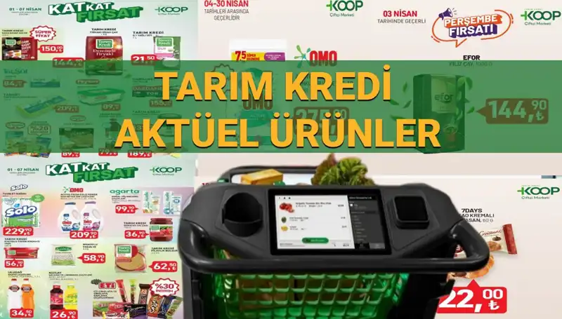 Nisan Ayında Tarım Kredi Kooperatifi'nde Dikkat Çeken İndirimler