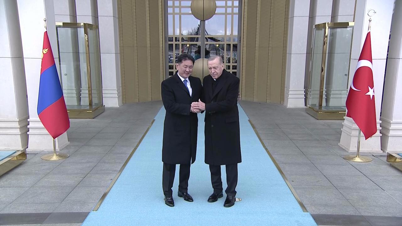 Moğolistan Cumhurbaşkanı Ukhnaa, Türkiye Ziyaretinde Bulundu