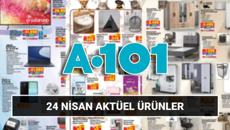 A101'de Nisan Ayının İki Yeni Aktüel Kataloğu Yayınlandı!