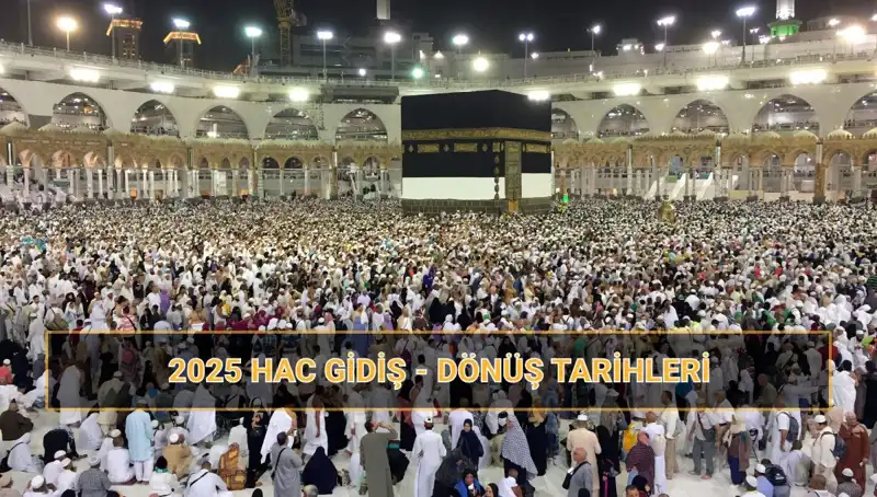 Hac 2025 Programı Açıklandı: Fiyatlar ve Tarihler Hesaplarınızı Yapın!