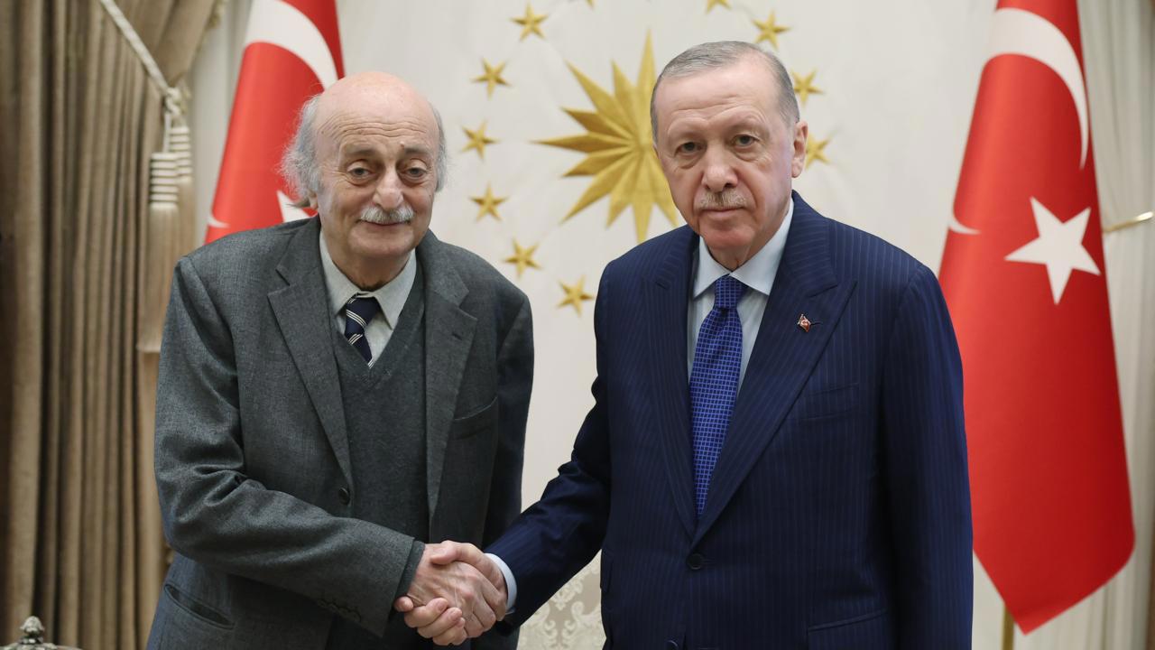 Cumhurbaşkanı Erdoğan Velid Canbolat'ı Kabul Etti